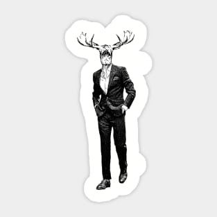 Mooseman Sticker